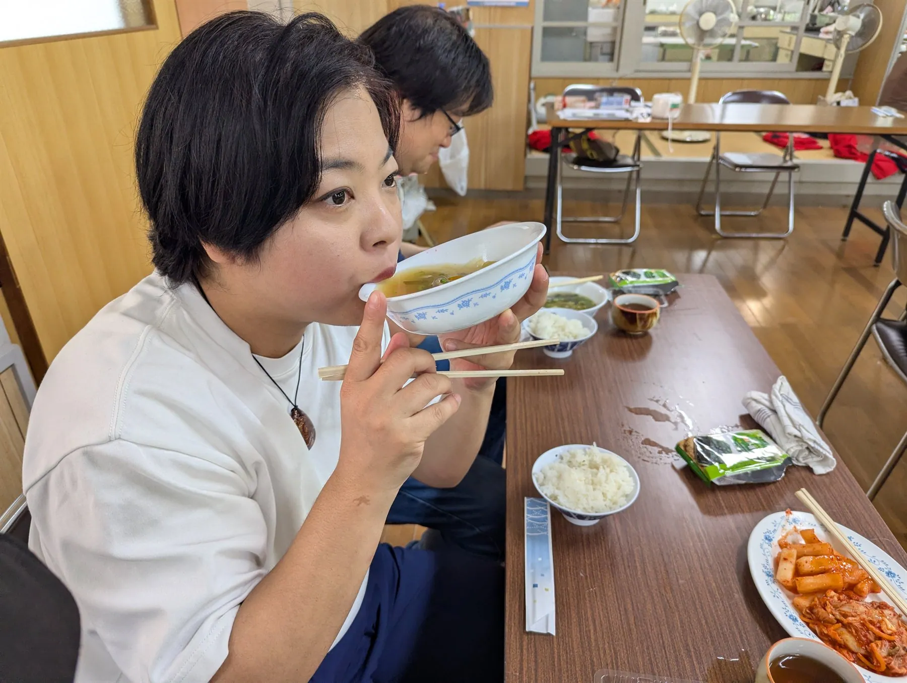 オッタクを味わう参加者